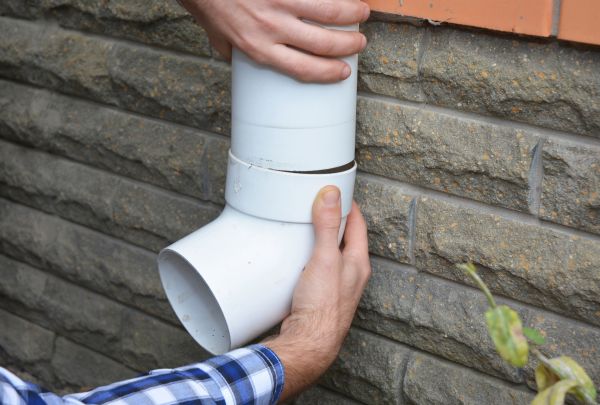 Drainage Downspout Repair in Sanford