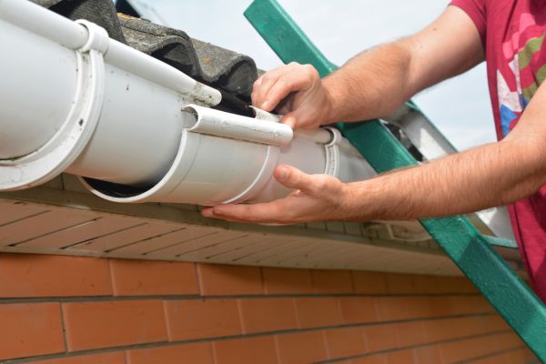 Large Gutter Repair in Sanford