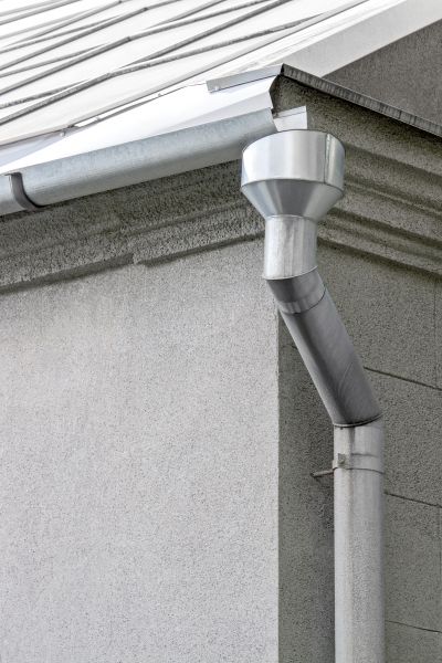 Galvanized Gutter Installation in Sanford