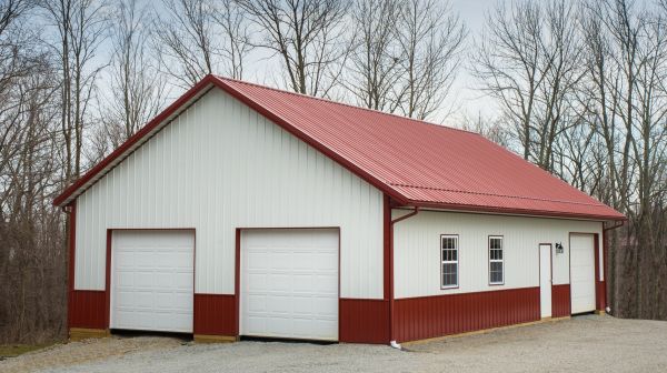 Barn Downspout Repair in Sanford