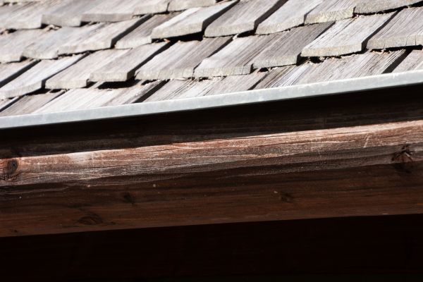 Wood Rain Gutter Installation in Sanford